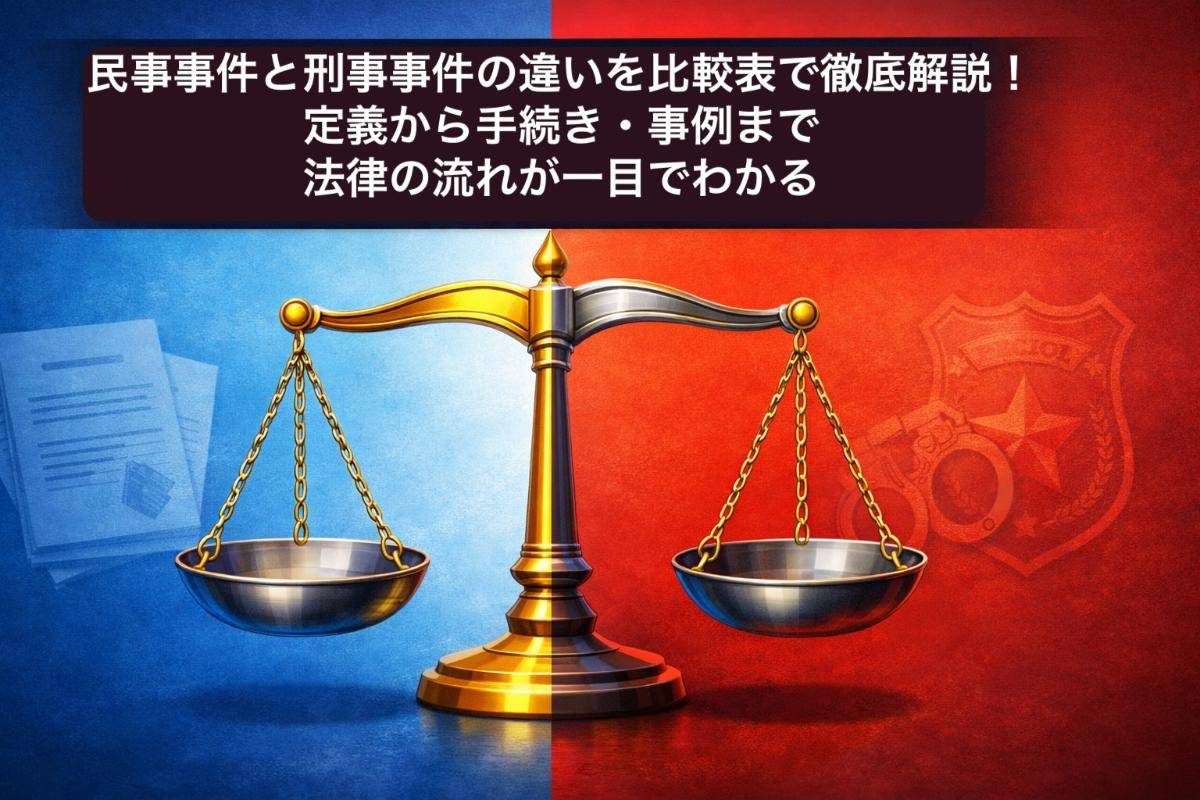 民事 刑事 違い