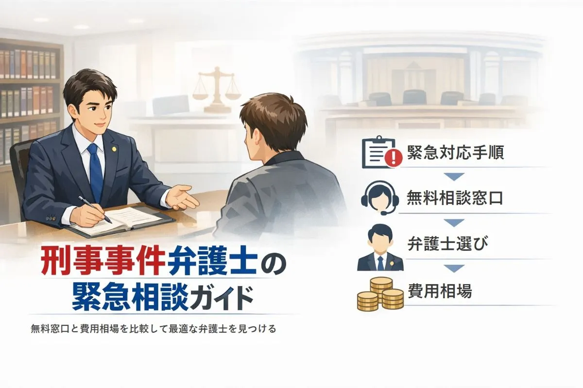 刑事事件弁護士に相談する緊急対応と無料窓口比較｜逮捕時の最適な弁護士選びと費用相場徹底ガイド