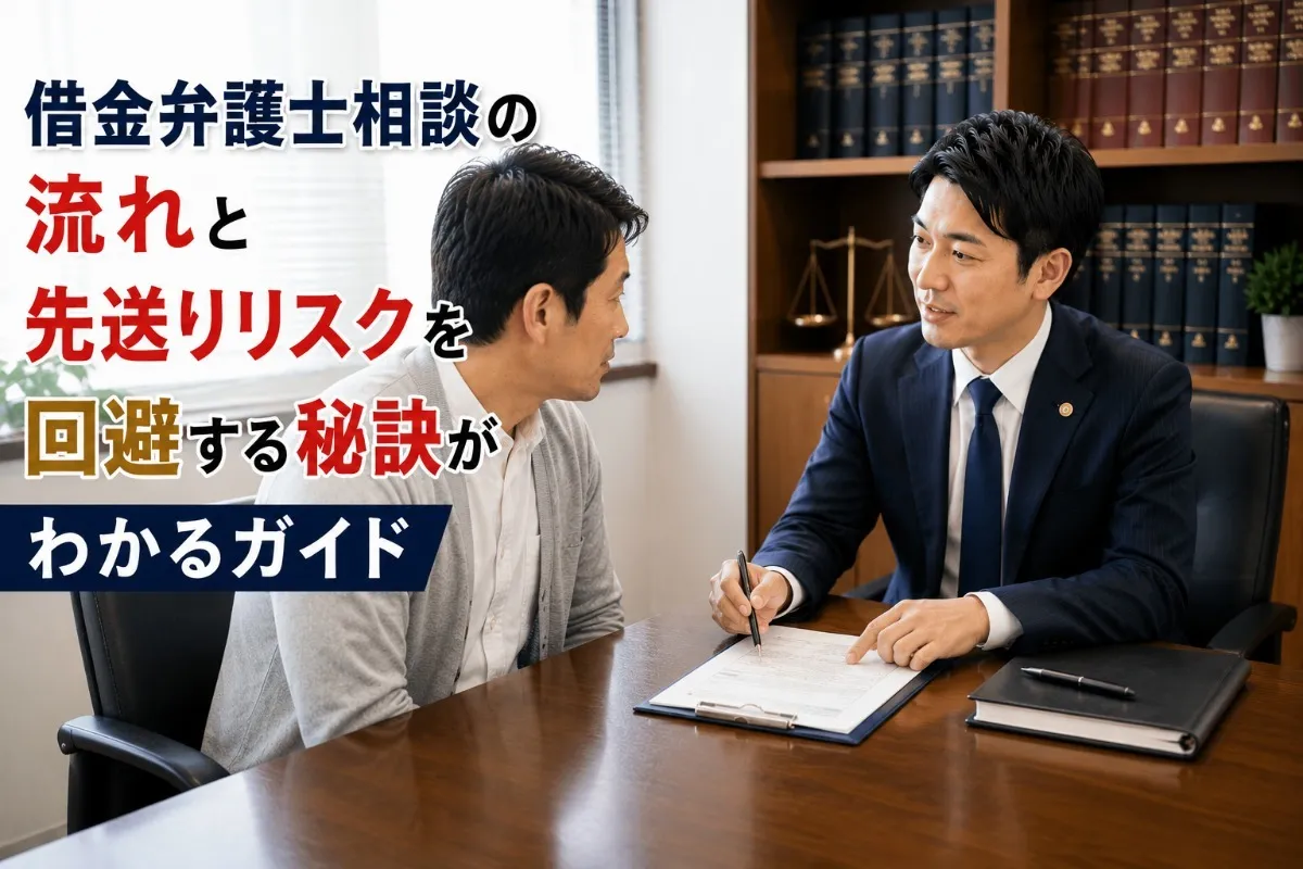借金弁護士相談の流れと先送りリスクを回避する秘訣がわかるガイド